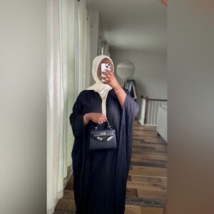 Black Abaya, Kaftan, summer dress, Maxi dress